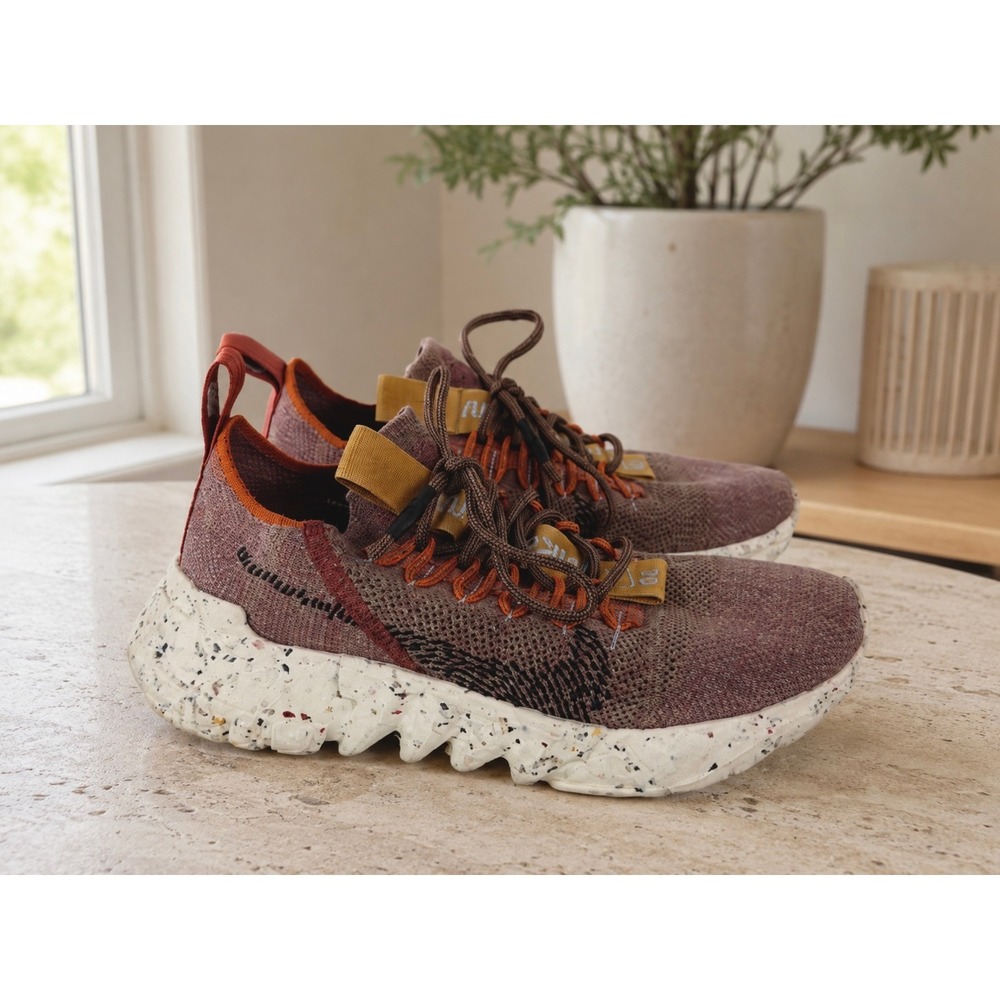 Nike Space Hippie 01 Redstone Desert Orange Mens 7 DJ3056-600 Sneakers